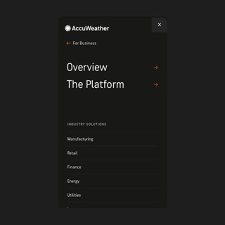 mobile navigation UI