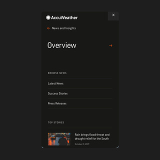 mobile navigation UI